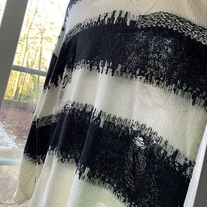 POL distressed sweater